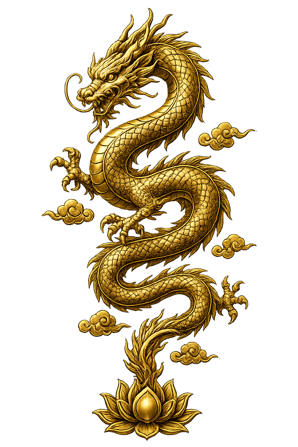 Rồng vàng chào đón hội viên